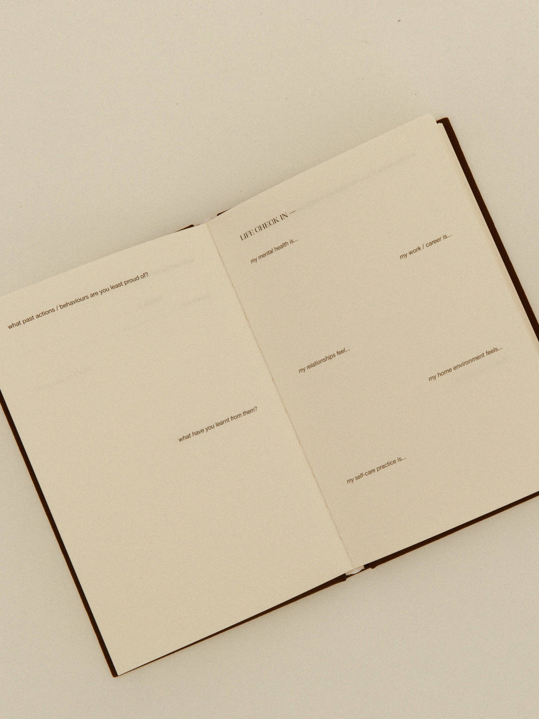 Words of Introspection - Guided Journal: CHOCOLATE