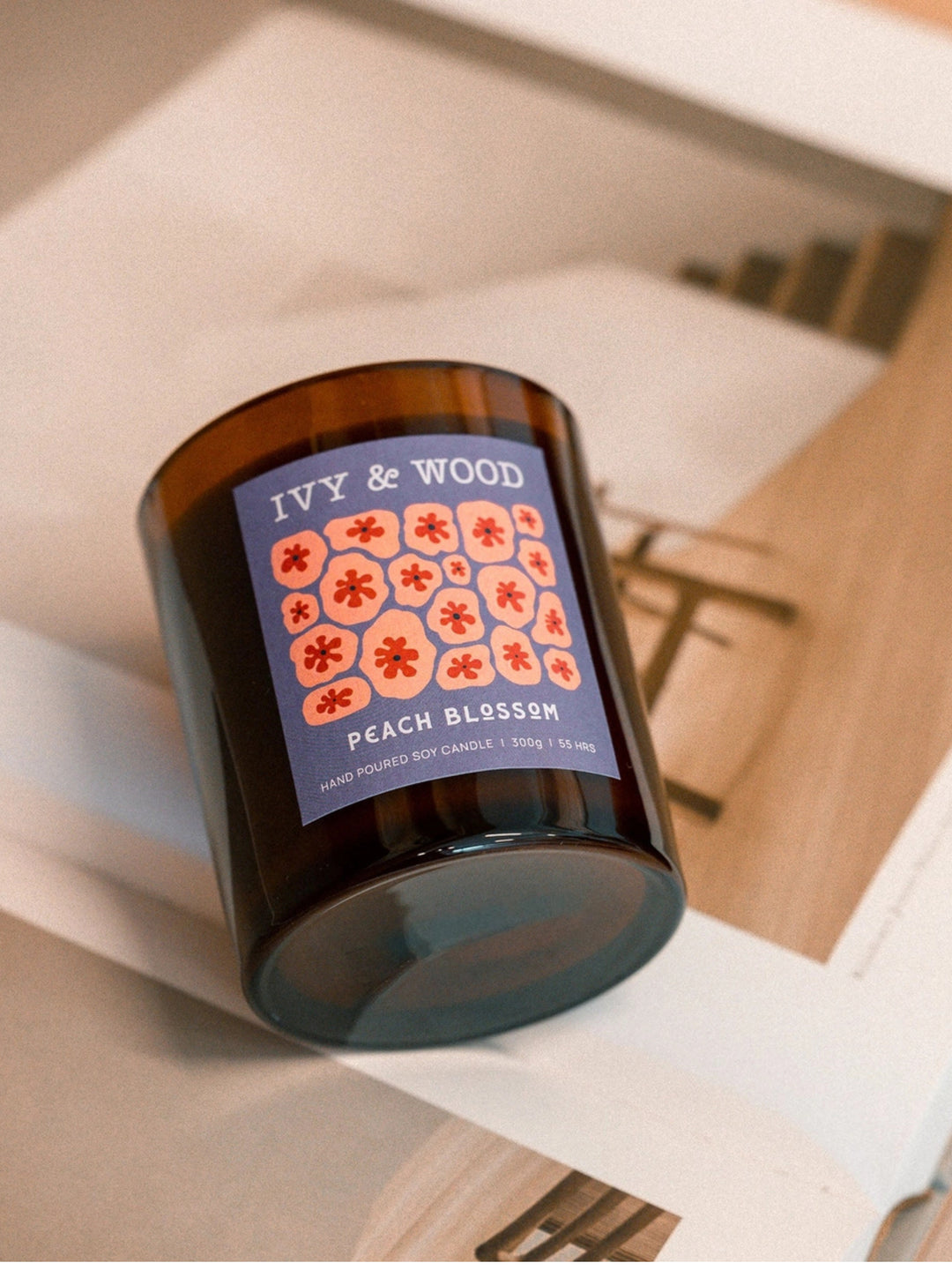 Peach Blossom Scented Candle