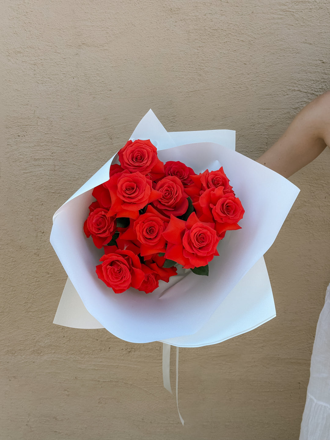 Luxury Red Roses - One Dozen